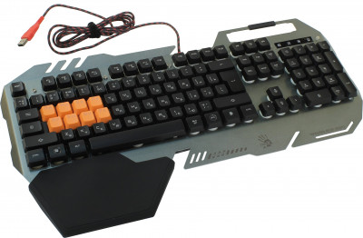 B418 Bloody Keyboard B418 Комбинированно Пленочная + Механическая игровая клавиатура Bloody с подсветкой клавиш