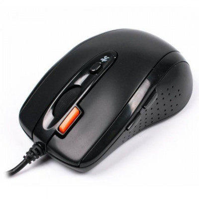 N-70FX A4Tech Mouse USB Проводная мини мышка. 1600DPI, 7 кнопок, оптический сенсор технология V-track, USB